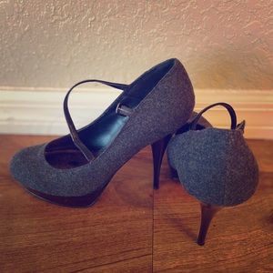 Charcoal Gray Pumps